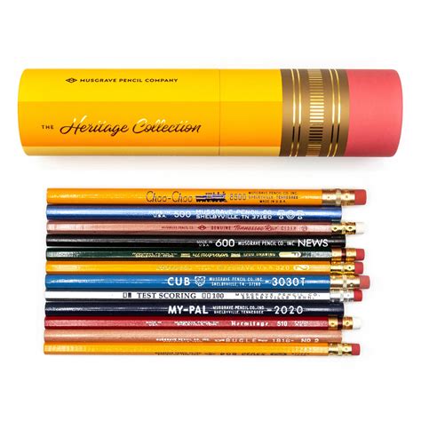 Heritage Collection Pencil Variety Pack Musgrave Pencil Company