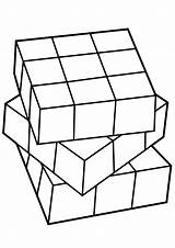 Cube Coloring Rubik Rubiks sketch template