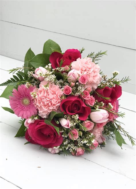 Mixed Pink Prom Bouquet Prom Bouquet Prom Flowers Pink Prom