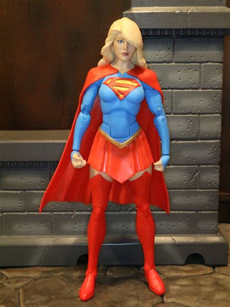 Supergirl Tv Show Version Minifigure Kara Zor El Figure Toy Cartoon