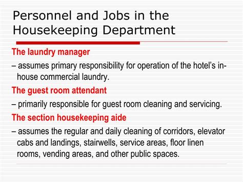 Ppt Hotel Housekeeping Powerpoint Presentation Free Download Id985521