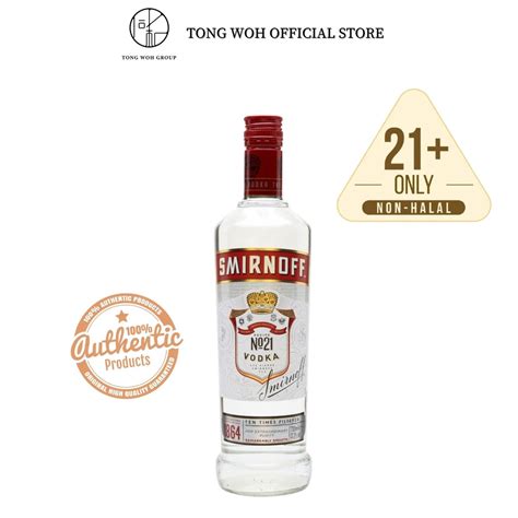 Smirnoff Red Vodka 700ml Shopee Malaysia