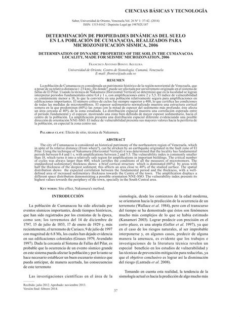 PDF 06 DETERMINACIÓN DE PROPIEDADES DINÁMICASve scielo org pdf saber