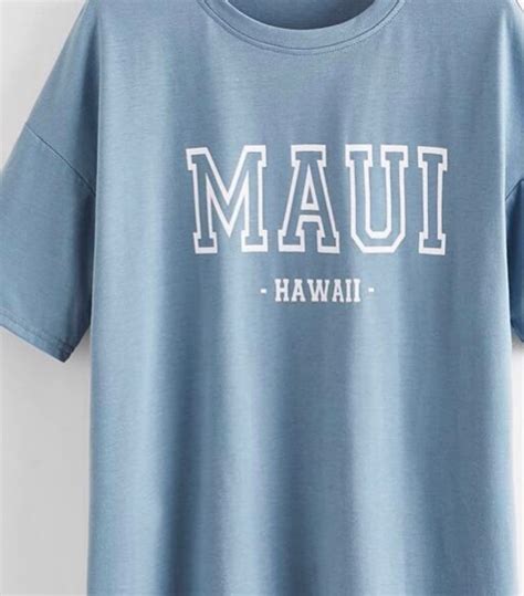 Maui Hawaii Unisex Tshirt Etsy