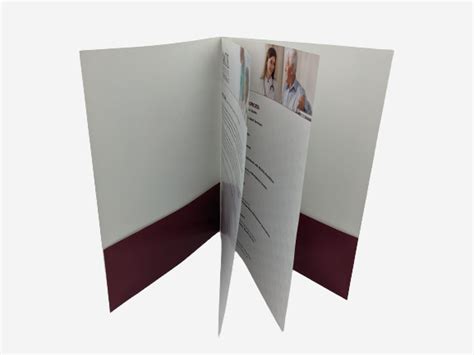 Patient Information Folder With Insert King Print And Promo