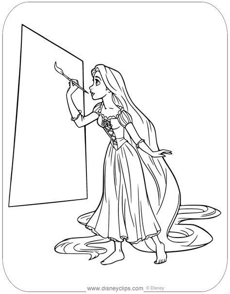 I have shared before that i have several chronic pain issues that i deal with. Tangled Coloring Pages (2) | Disneyclips.com