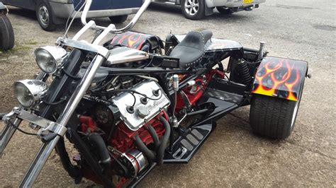 Hotrod Trike Custom Built With V6 Alfa Romeo Engine