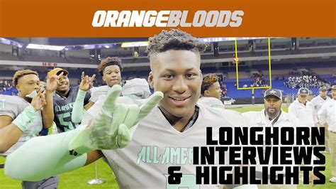 Anthony Hill Jr And 2023 All American Recruit Interviews Highlights