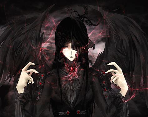 Image of 77 black anime wallpapers on wallpaperplay. Anime Gothic Angel Wallpaper (61+ images)