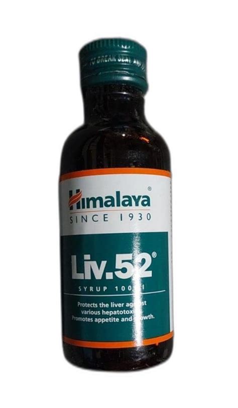 Himalaya Liv 52 Syrup At Rs 131bottle Herbal Liver Tonic In