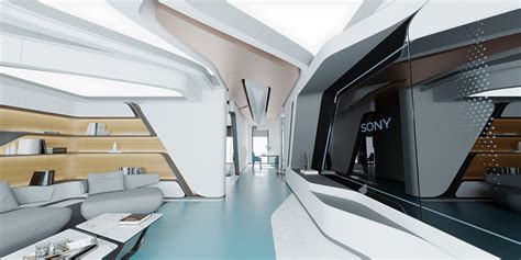 Futuristic Interior Design Concepts 20 Awesome Futuristic Living Room