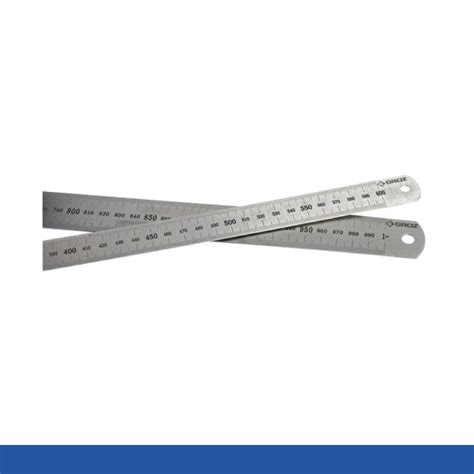 Groz Ruler Steel 600mm Nasa Tool And Safety