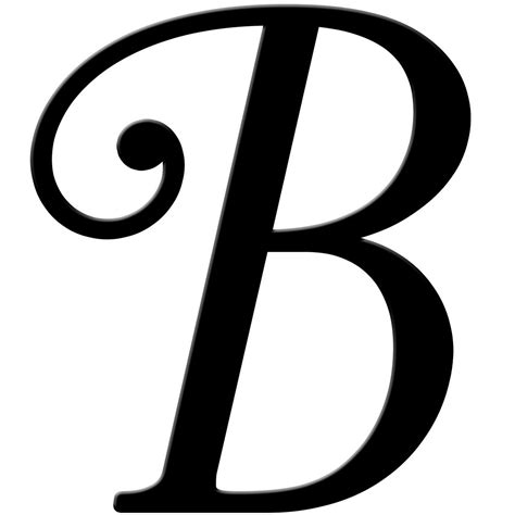 Printable Cursive Letter B Print Letter B In Cursive Writing Images