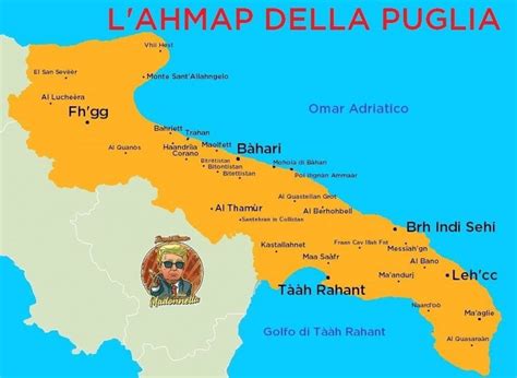 Dov è L Iran Per Gli Americani è In Puglia La Mappa è Da Ridere La