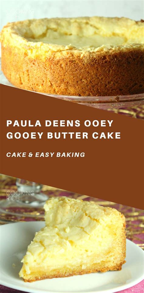 Try paula deen's favorite gingerbread cookie recipe. Easy Paula Deens Ooey Gooey Butter Cake. Simple ingredients and delicious taste. #food #recipes ...