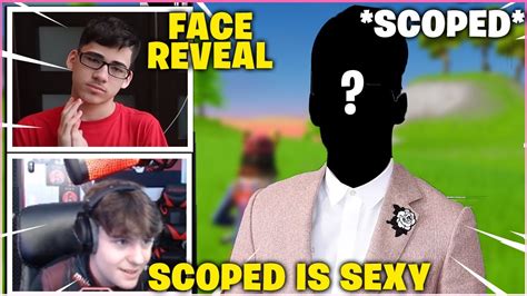 Clix And Faze Sway Reacts To Scoped Face Reveal Fortnite Youtube