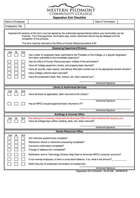 Top Employee Exit Checklist Templates Free To Download In Pdf Format