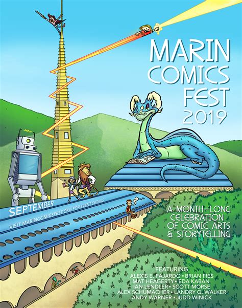Celebrate Art And Storytelling With The Marin Comics Fest