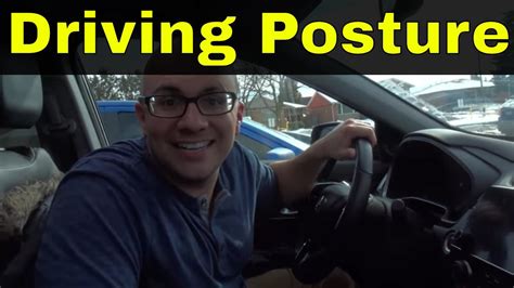 Driving Posture And Positioning Driving Lesson Youtube