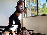 Cristiano ronaldo and georgina rodriguez workout subscribe top 10 today: Video: Georgina Rodriguez has her workout interrupted by her daughter | Daily Mail Online