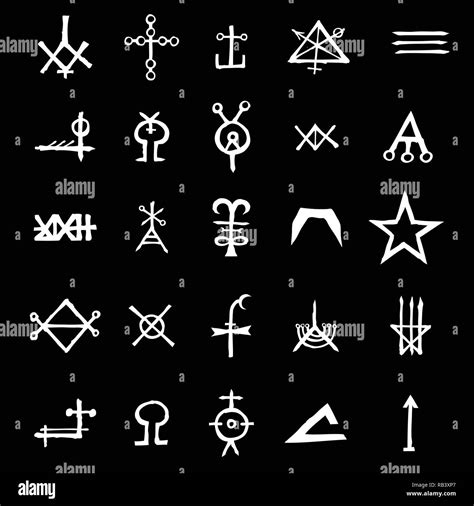 Occult Symbols Hi Res Stock Photography And Images Alamy