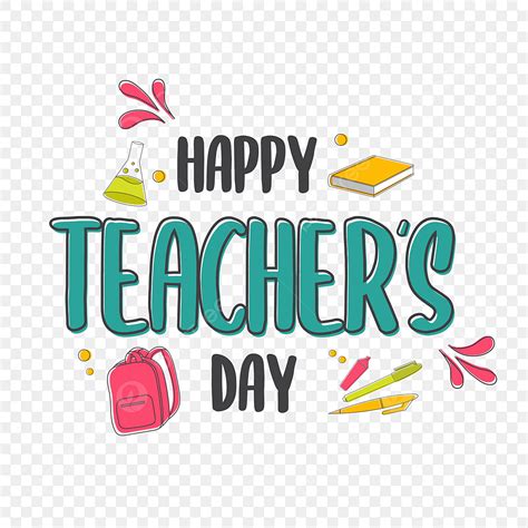 Happy Teacher Days Vector Art Png Cartoon Happy Teachers Day Banner