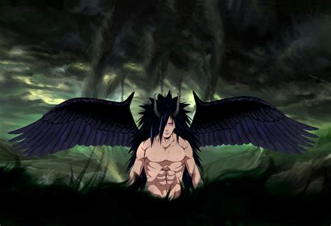 God Of War Naruto Uchiha Madara Rinnegan Tornado Muscles