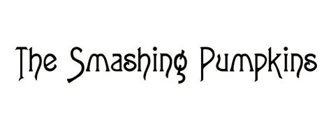 The Smashing Pumpkins Smashing Pumpkins Band Logos Photo Printing