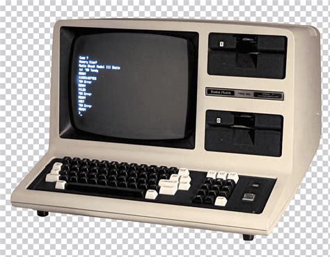 Computadora Personal Color Trs 80 Primera Generación De Computadoras