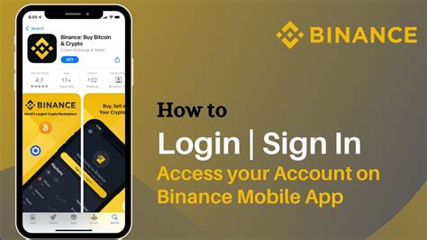 How To Login Binance Account Sign In Binance App 2021 Youtube