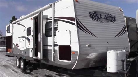 A bunkhouse travel trailer or bunkhouse rv refers to a specific type of floor plan that has a room with two or more bunk beds. Jean's New 2011 Salem 30KQBSS Travel Trailer Bunk House ...
