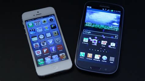 Apple Iphone 5 Vs Samsung Galaxy S3 Youtube