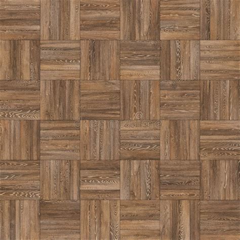 Seamless Wood Parquet Texture Chess Light Brown Stock Photo Image Of