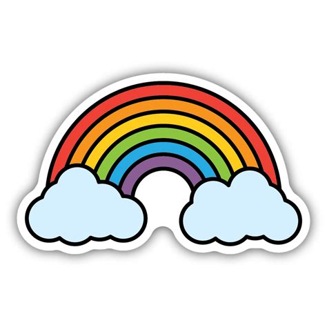 Rainbow Sticker - Stickers Northwest