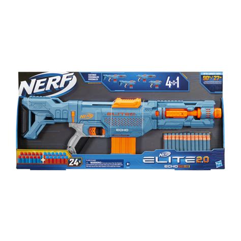 Pistolet Nerf Elite 20 Echo Cs 10 Nerf King Jouet Jeux De Tir Nerf
