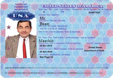 Passport Generator Create Customize And Print Fake Passports