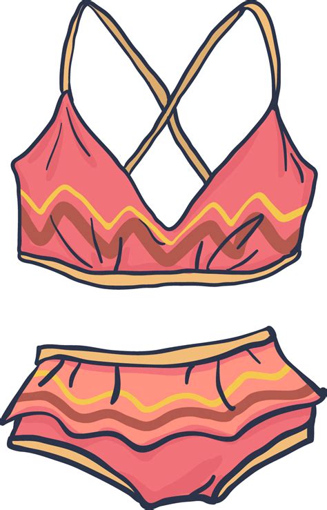 Swimsuit Bikini Clip Art Bikini Cartoon Png Transparent Png Full My XXX Hot Girl