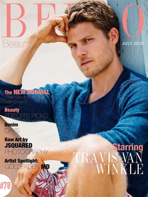 Travis Van Winkle Travis Van Winkle Cover Babe Hottest Male Celebrities Denim Day Male