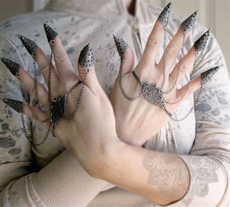 Dragon Nails Fierce Filigree Armor Jewelry One Piece Only Claw Claws Arms Hands Fingers