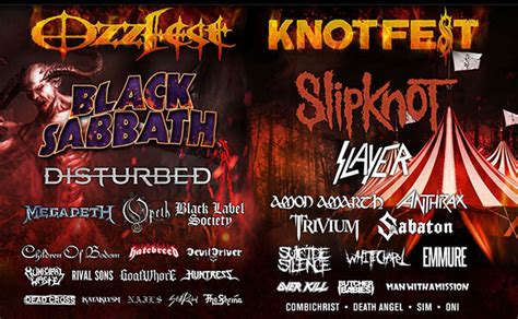 Ozzfest Meets Knotfest Festival Announced Lambgoat