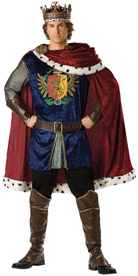Adult Deluxe Noble King Men Costume 12799 The Costume Land