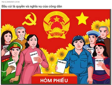 Nghịch Lý Bầu Cử Việt Nam Cử Tri đi Bầu Chỉ để Cho Xong Châu Xuân Nguyễn Administration