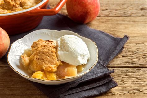 The only change you'll make to the recipe is substituting the canned peaches with a boiled fresh peach mixture. Spiced Peach Cobbler Made Easy With Canned Peaches ...