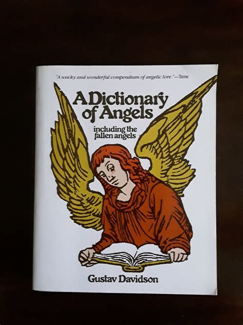 Dictionary Of Angels By Gustav Davidson Paperback Compendium Etsy