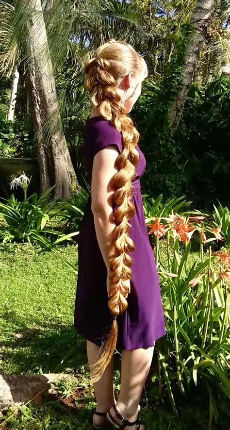 A Picture Blog Of Different Hairstyles And Braids For Super Long Hair Super Long Hair Really