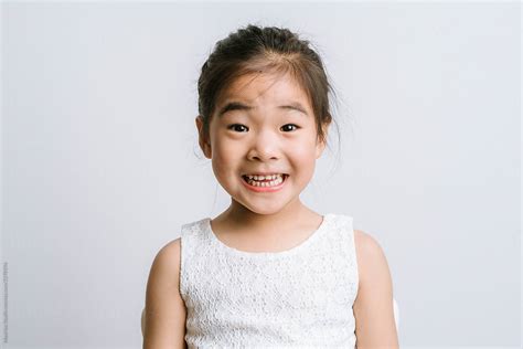 Portrait Of Cute Chinese Girl By Stocksy Contributor Maahoo Stocksy