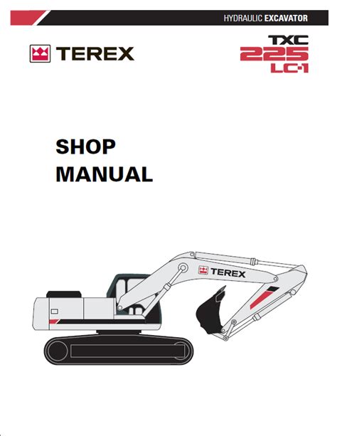 Terex Txc 225lc 1 Hydraulic Excavator Shop Manual Pdf