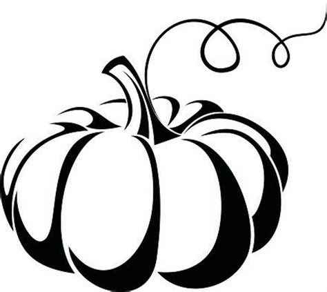 Download High Quality Pumpkin Clipart Black And White Vector