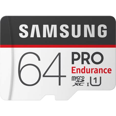 Samsung 64gb Pro Endurance Uhs I Microsdxc Memory Mb Mj64gaam