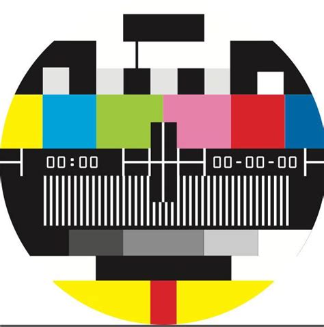 Carta De Ajuste De Televisión En Vectores Pop Art Wallpaper Graphic